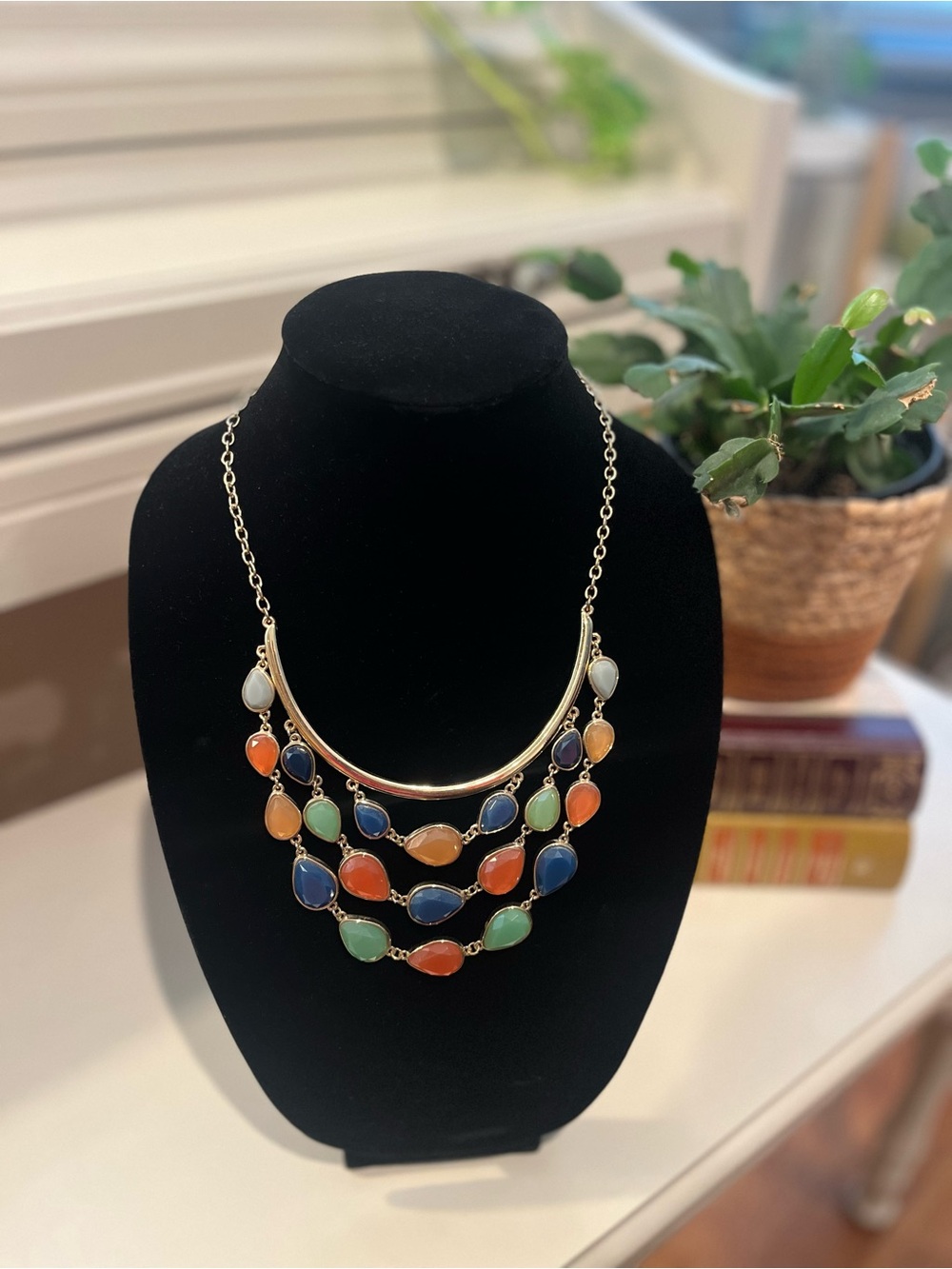 Multicolor Statement Necklace